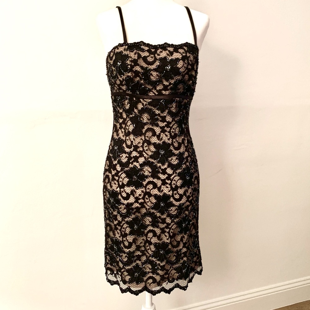 Basix II Sequin Cocktail Dress